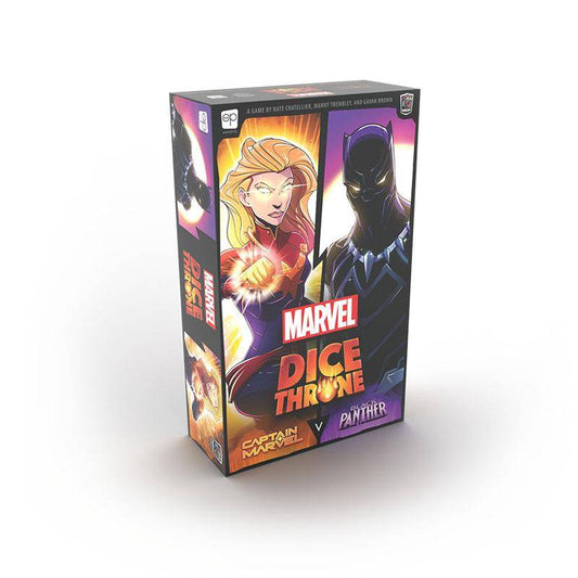 Dice Throne Marvel: Captain Marvel vs. Black Panther EN