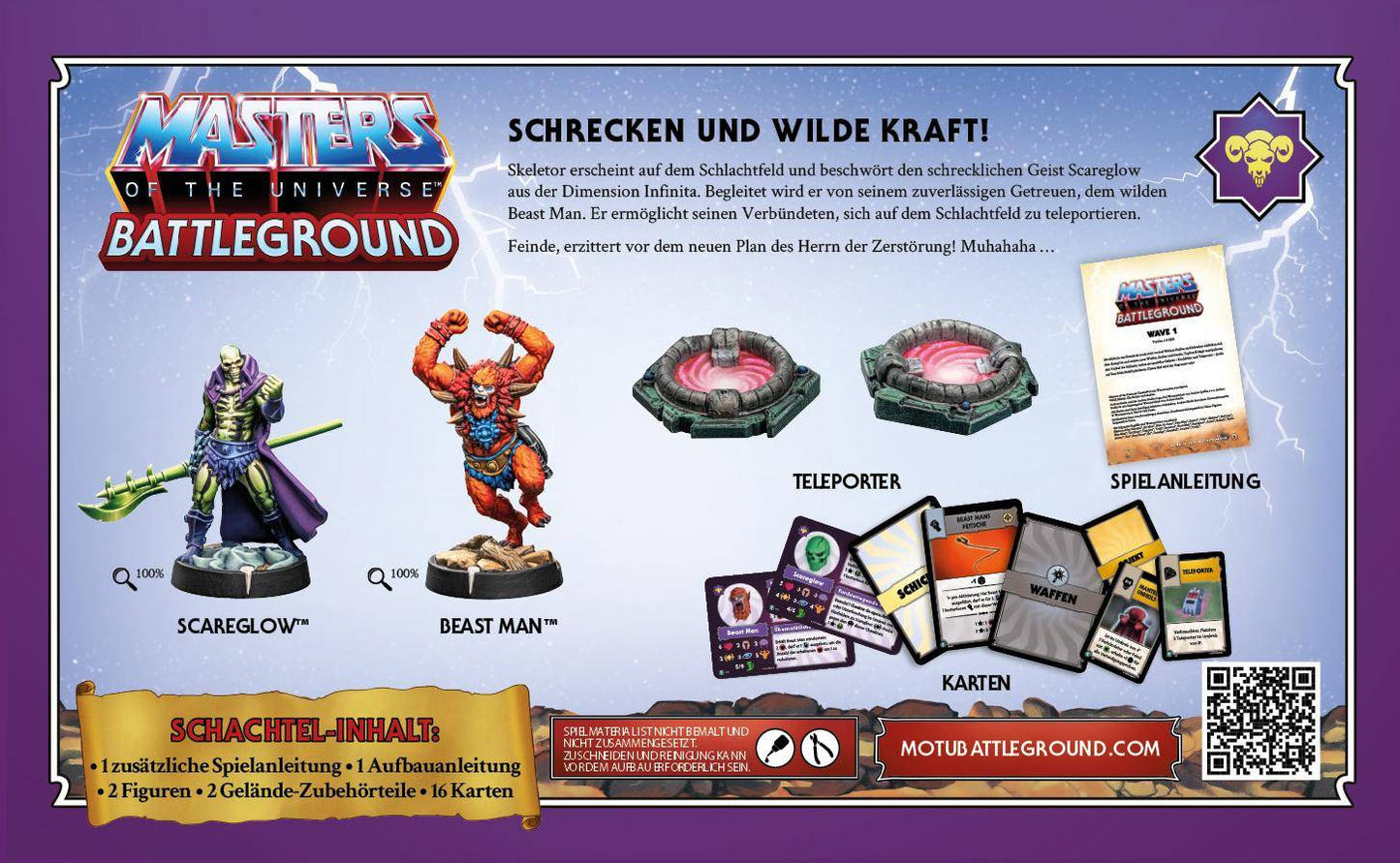 Masters of the Universe: Battleground - Wave 1: Evil Warriors-Fraktion DE [Erweiterung]