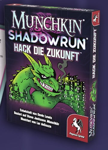 Hack Die Zukunft - Munchkin Shadowrun, deutsch (Erw.)