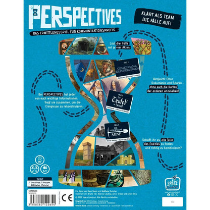 Perspectives (Blaue Box), deutsch