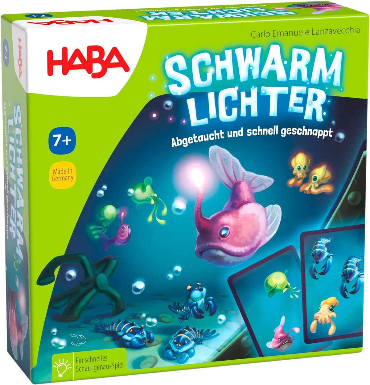 Schwarmlichter, deutsch
