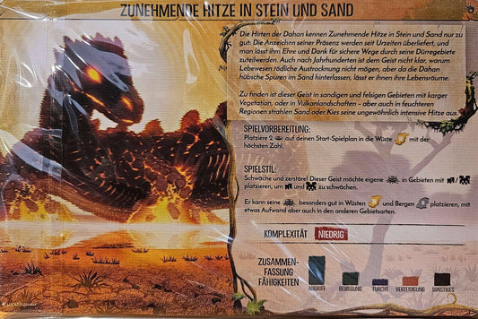 Spirit Island: Zunehmende Hitze in Stein und Sand [Mini-Eweiterung]