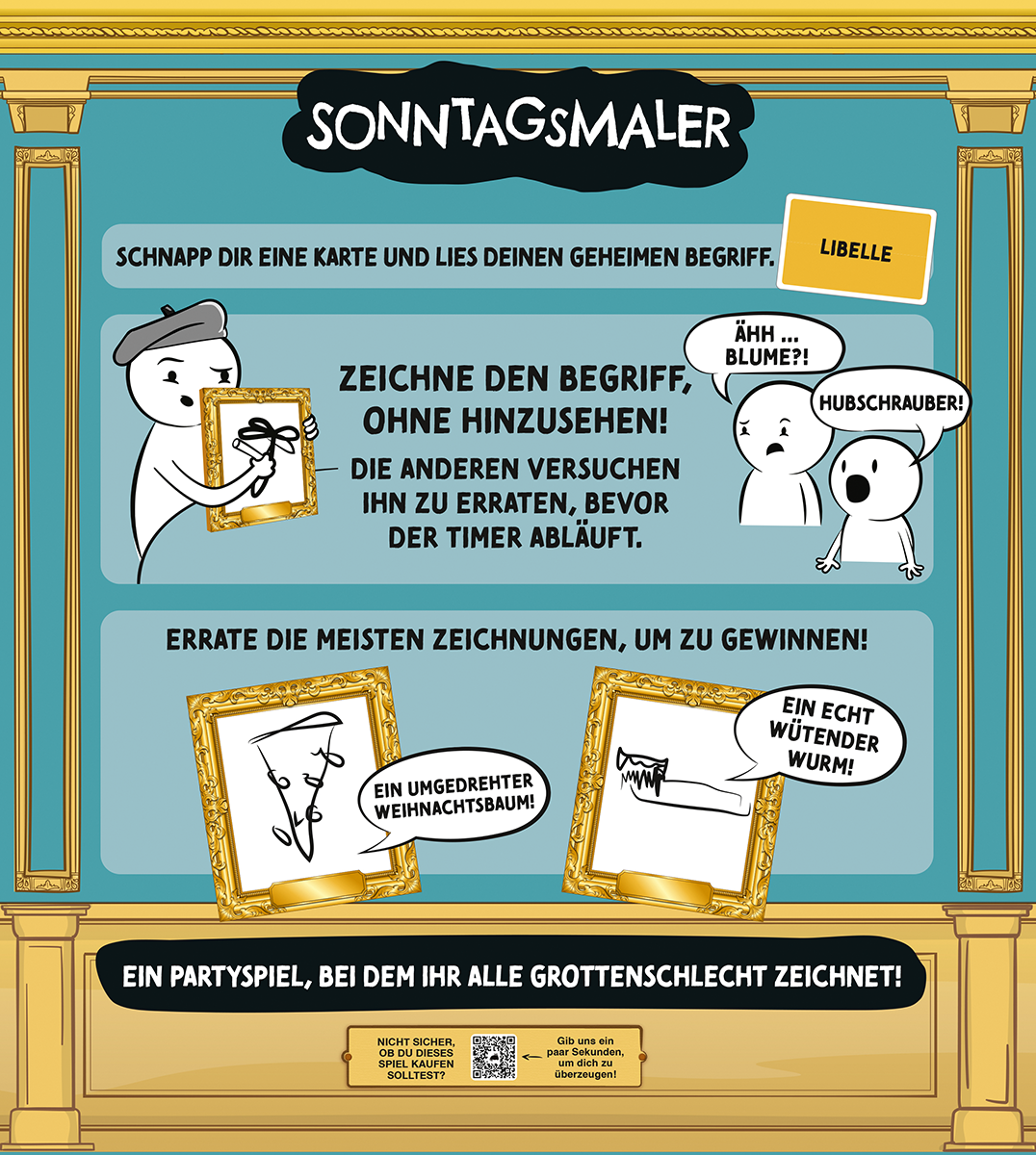 Sonntagsmaler, deutsch