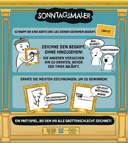 Sonntagsmaler, deutsch