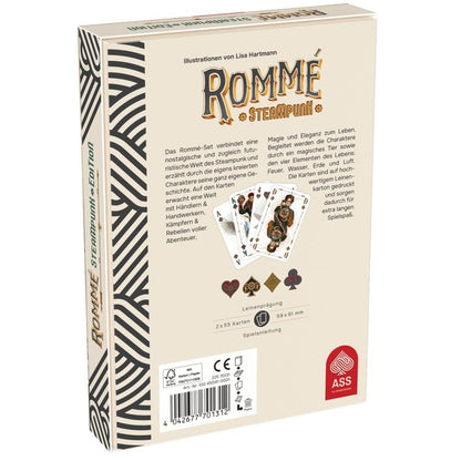 Steampunk - Romme, deutsch