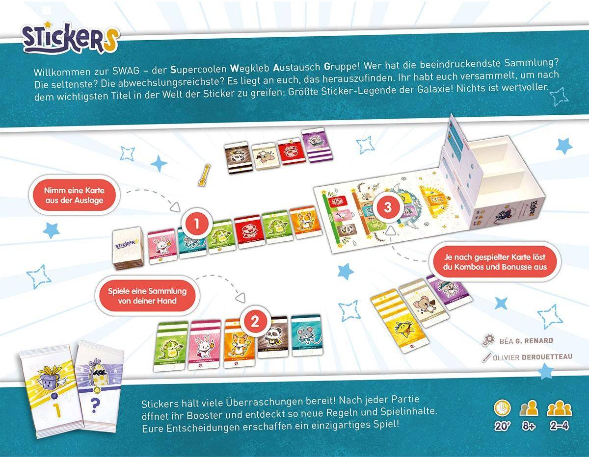 Stickers, deutsch