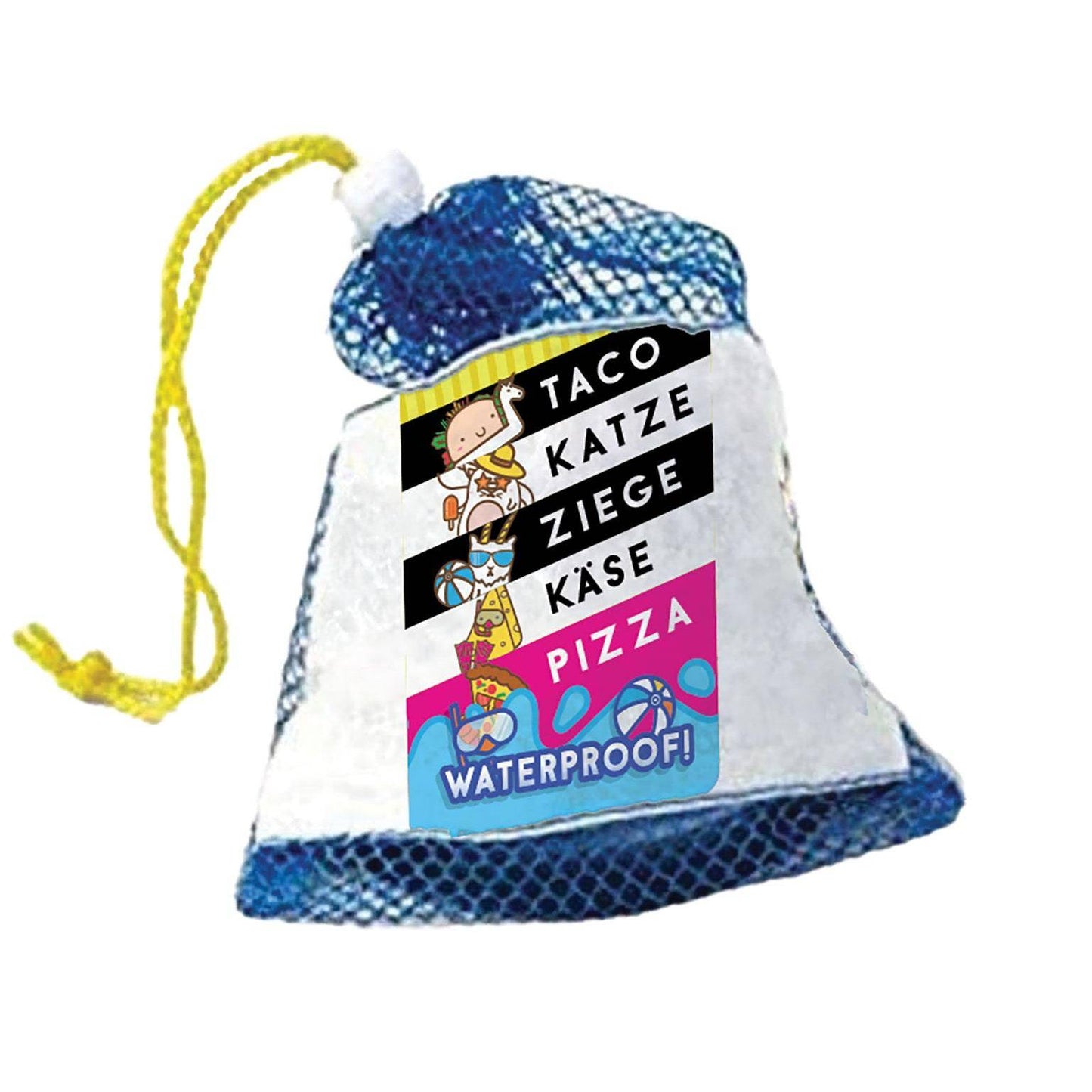 Taco Katze Ziege Käse Pizza Waterproof, deutsch