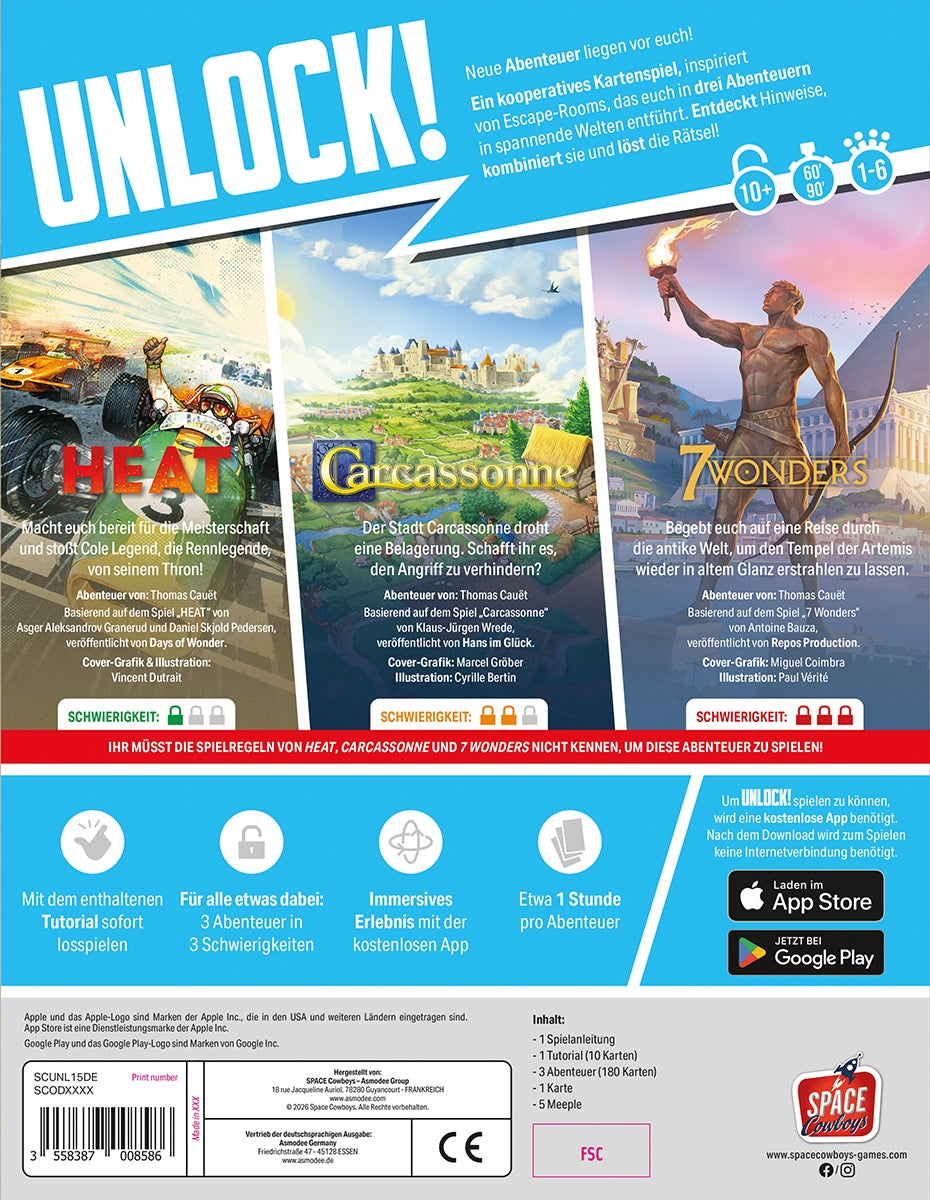Unlock! New Game Adventures, deutsch