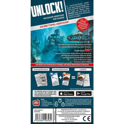 Unlock! Game Adventures: Mysterium (Einzelszenario)