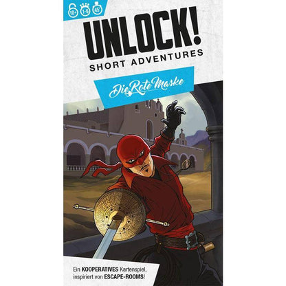 Die Rote Maske - Unlock! Short Adventures, deutsch
