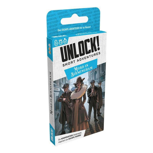 Mord in Birmingham - Unlock! Short Adventures, deutsch