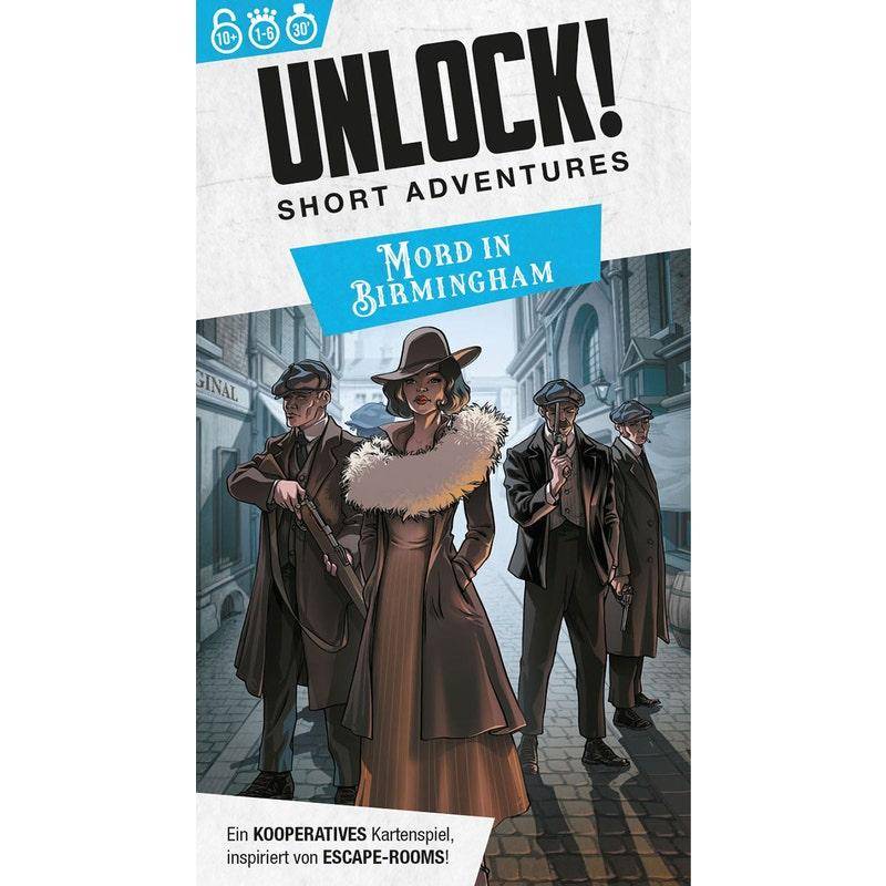 Mord in Birmingham - Unlock! Short Adventures, deutsch