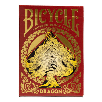 Bicycle Dragon Red Playing Cards