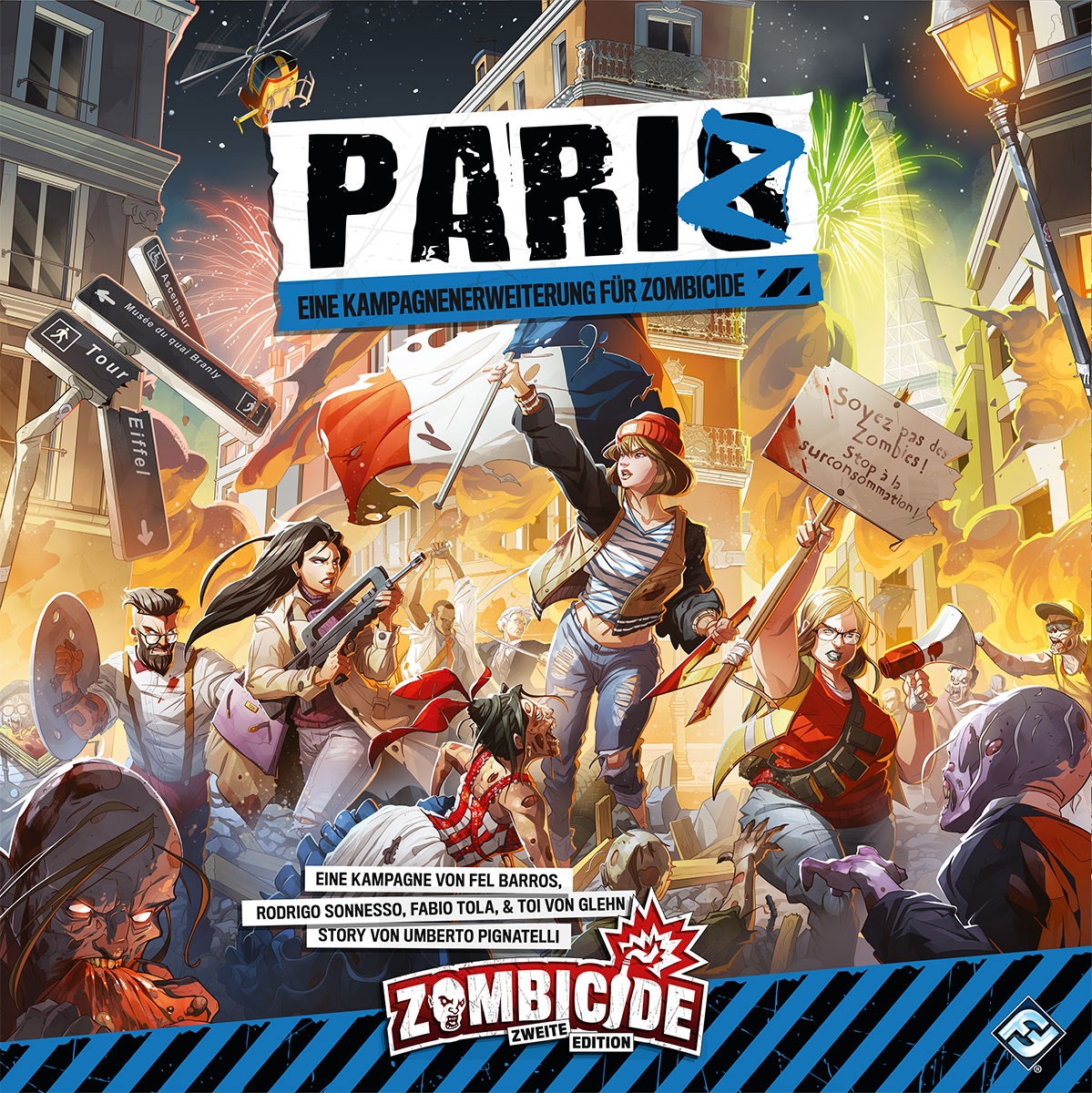 PariZ - Zombicide 2. Edition, deutsch (Erw.)
