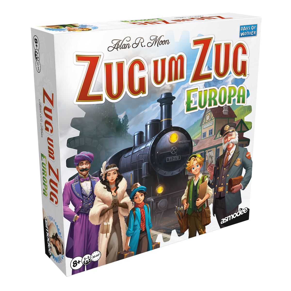 Zug um Zug: Europa, deutsch