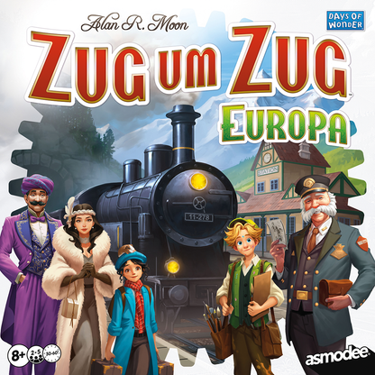Zug um Zug: Europa, deutsch